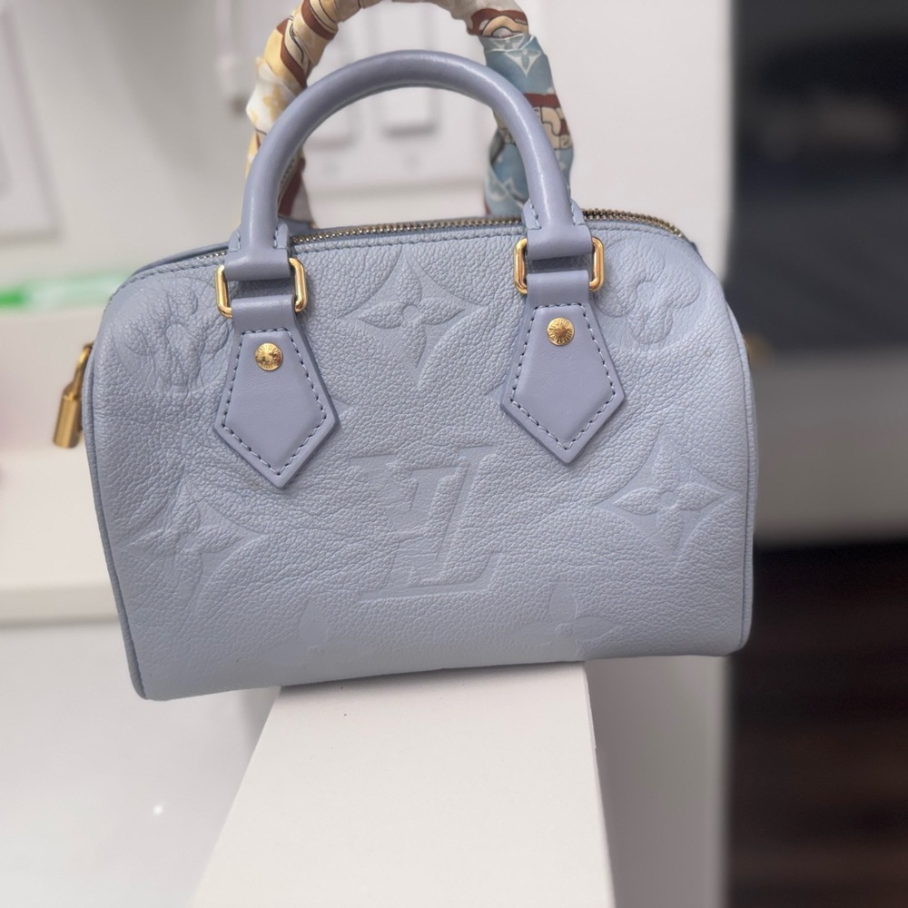 Louis Vuitton Light Blue Mini Bag